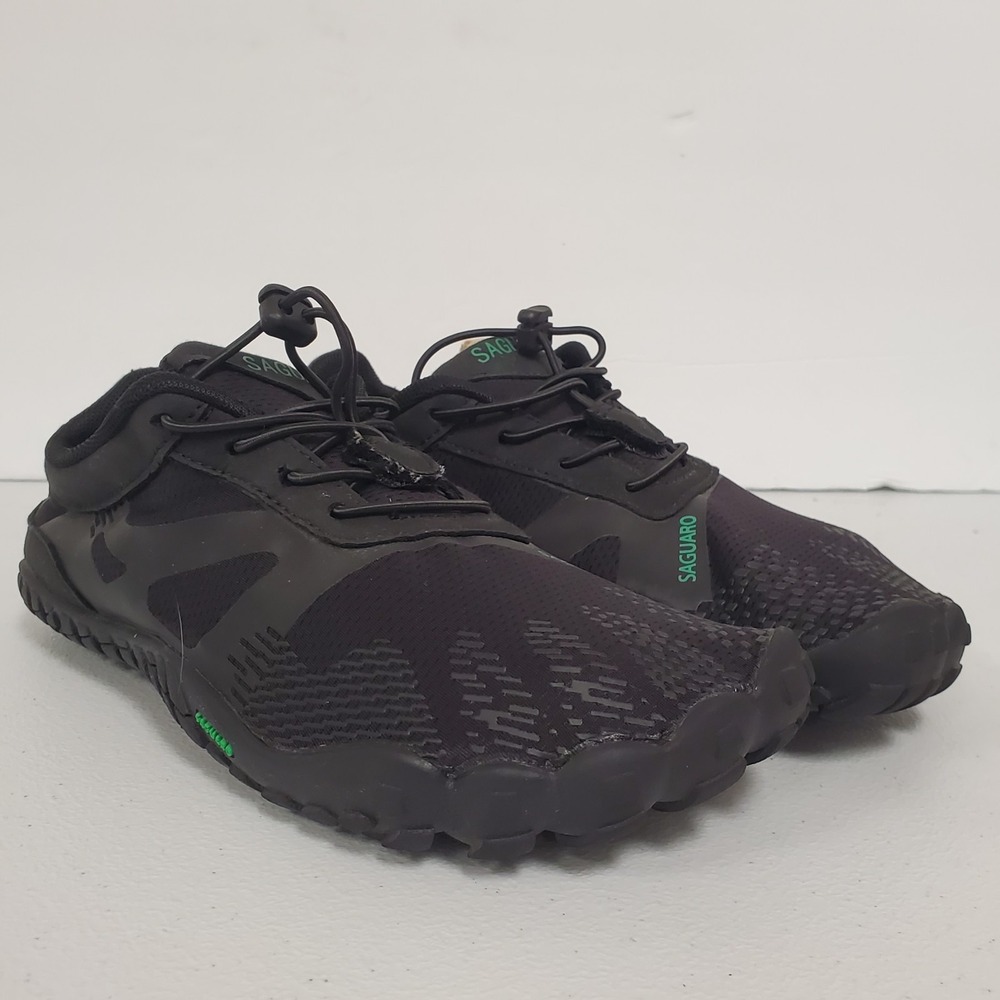 Saguaro Vitality III Unisex Barefoot Shoes Size 39 EU 8.5 USW 6.5 USM Black Hike